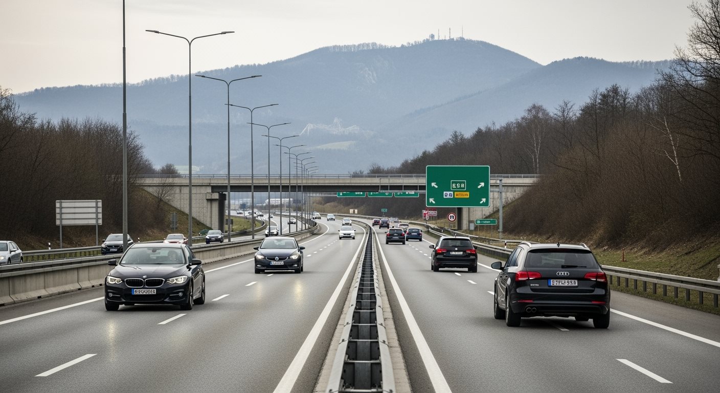 Słowacka autostrada z systemem płatności