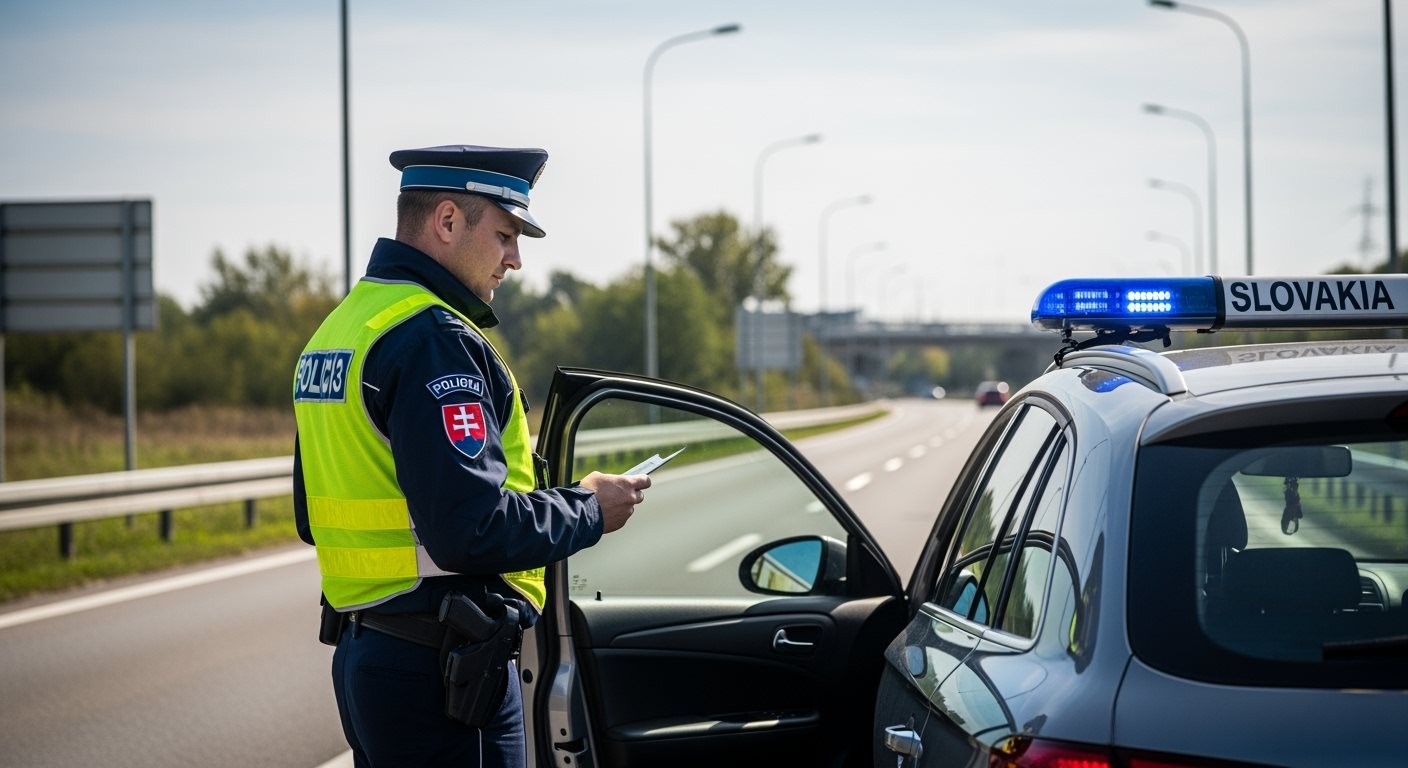 Porównanie kosztów winiety i mandatu na Słowacji