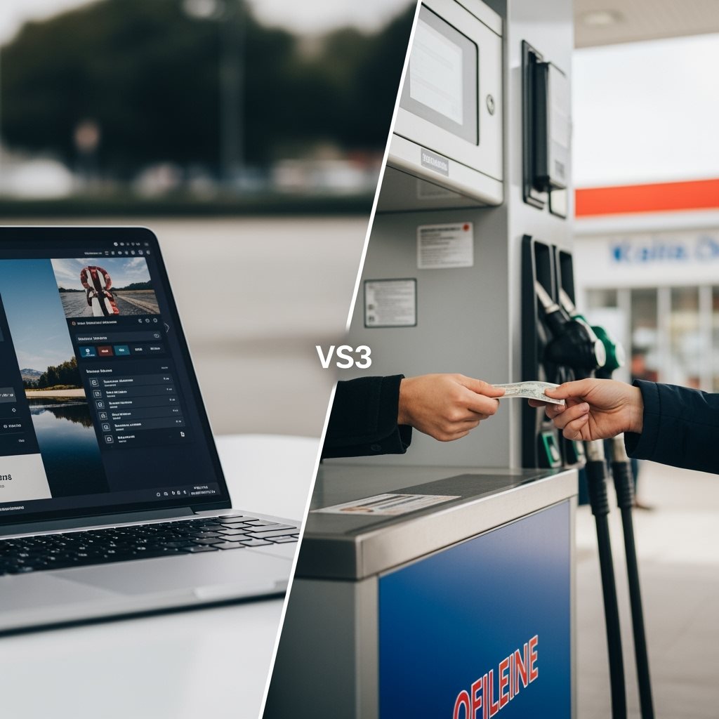 Porównanie zakupu winiety online vs stacjonarnie